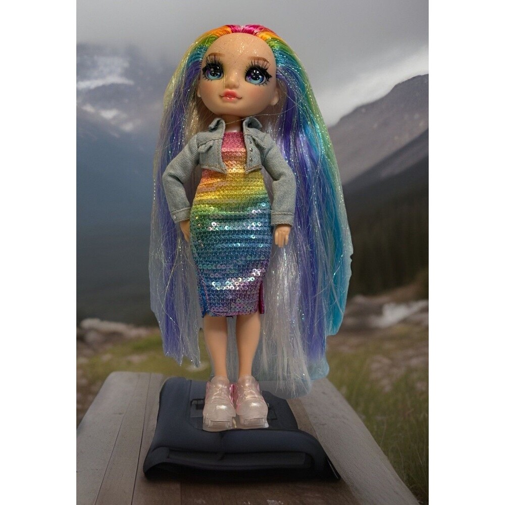 Rainbow High - Amaya Raine Fashion Doll with Shoes- Denim Jacket